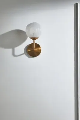 Cloud Single Sconce Wall Light - White alternate view