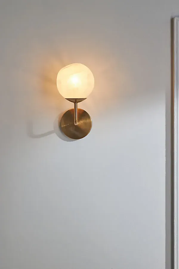 Cloud Single Sconce Wall Light - White product