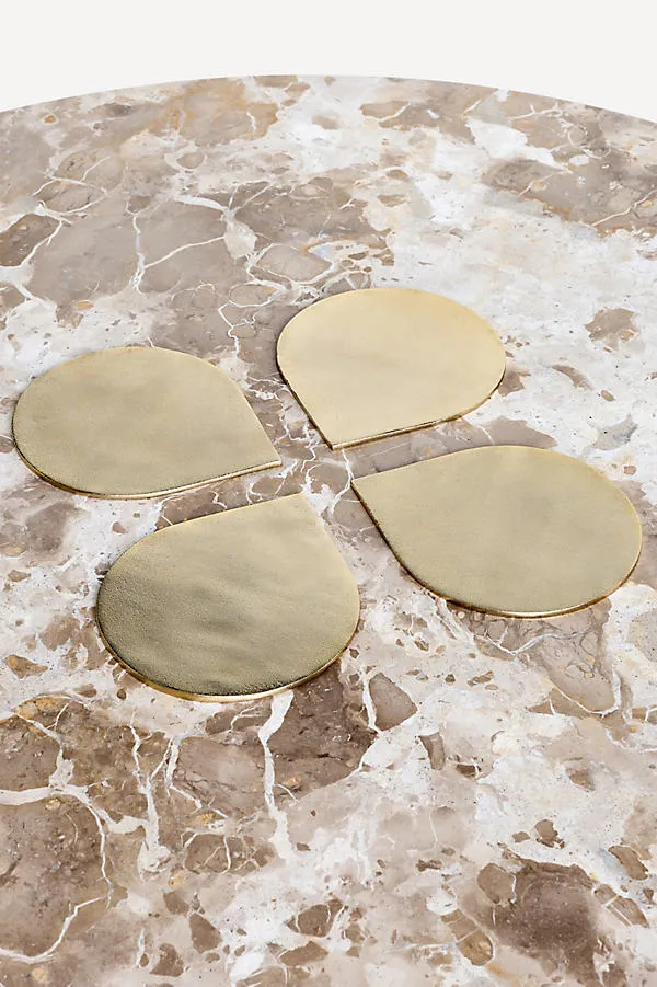 Clover Marble Coffee Table - Beige product