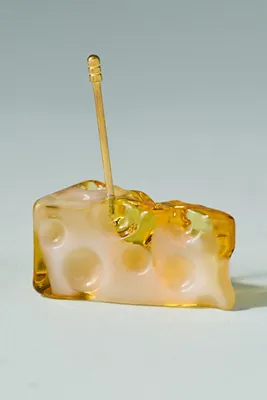 Cocktail Garnish Decorative Object - Yellow, Soda Lime Glass product