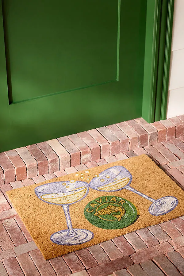 Coir Printed Doormat - Champagne product