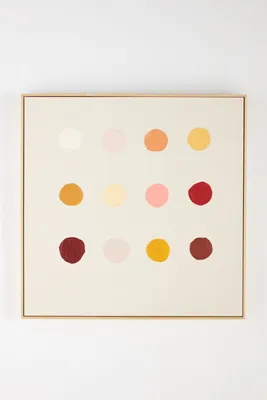 Color Palette Abstract Wall Art - Pink product