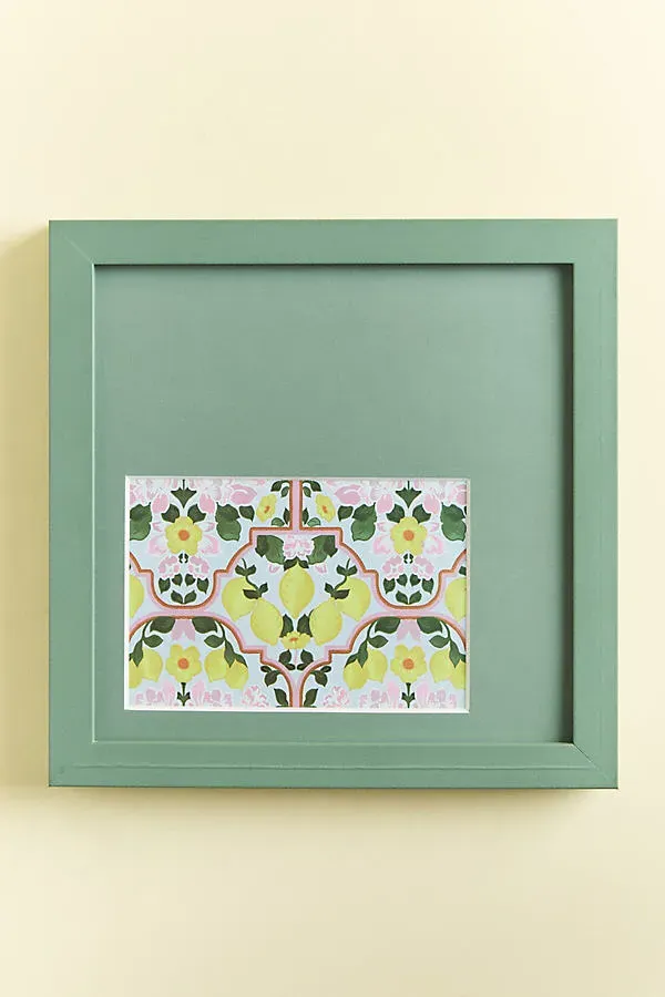 Colour Drench Photo Frame - Green, Engineered Hardwood product