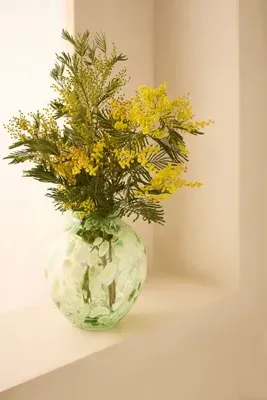 Confetti Glass Vase - Green product