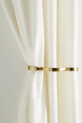 Constance Curtain Tieback - Brown, Cast Iron alternate view