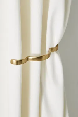 Constance Curtain Tieback - Gold, Cast Iron product
