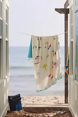 Cotton Printed Beach Towel - Cotton product