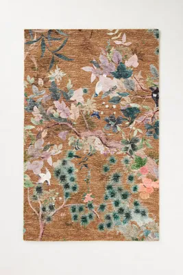 Cozette Botanical Tufted Rug 3x5 - Gold, Nylon by Anthropologie, image 2