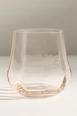 Cybelle Stemless Wine Glasses Set of 4 - Beige by Anthropologie, image 2