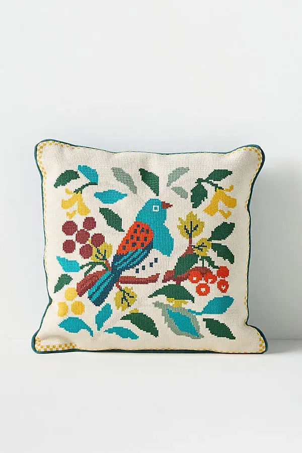 Daniella Needlepoint Novelty Cushion - Cotton product