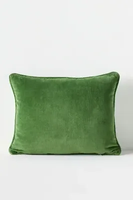 Daniella Needlepoint Novelty Pillow - Blue, Cotton by Anthropologie, alternate view