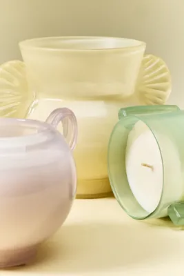 Daphne Floral Sundrenched Magnolia Glass Candle - Yellow product