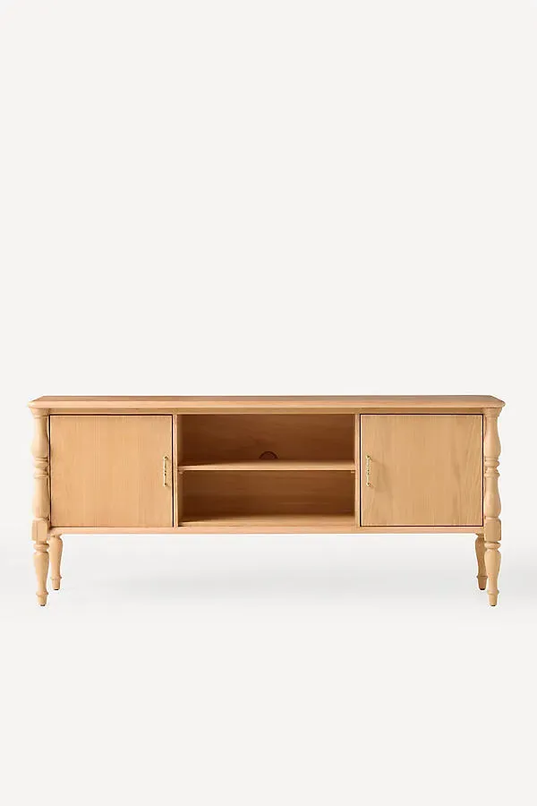 Darcy Wood Sideboard - White, Oak Veneer product