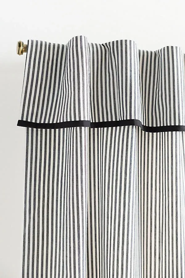 Darla Striped Valance Curtain - Cotton alternate view
