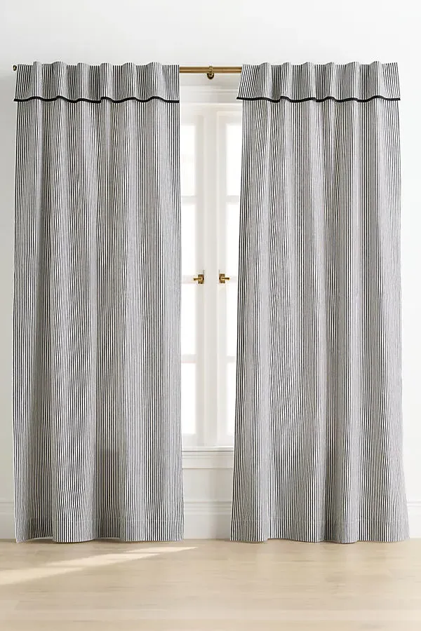 Darla Striped Valance Curtain - Cotton product