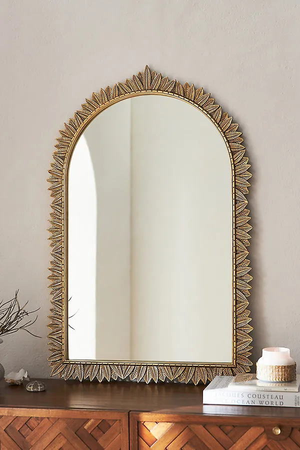 Demeter Arch Mirror - Antique Brass product