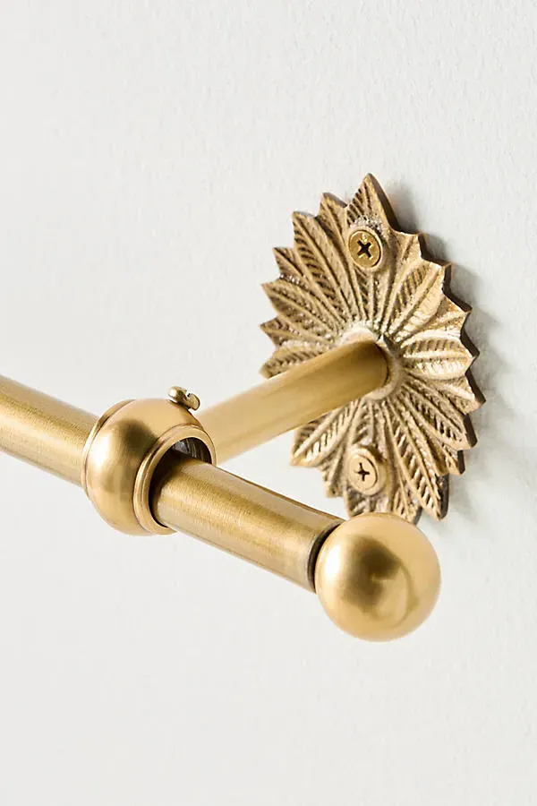 Demeter Feather Curtain Rod 28-48 - Gold, Iron product