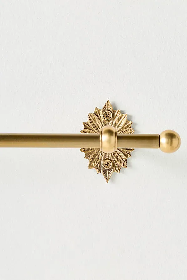 Demeter Feather Curtain Rod - Iron, Aluminum product