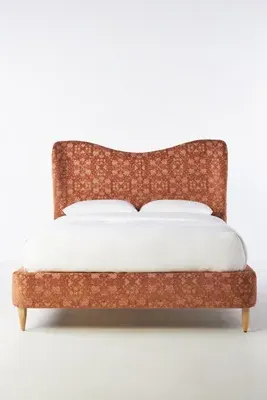 Demonte Pied-A-Terre Queen Size Bed - Brown, Polyester/Cotton product