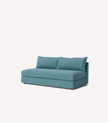 Denver Modular Armless Loveseat by Anthropologie, image 2