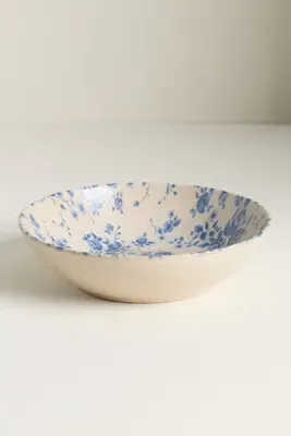 Dorothy Portuguese Fine Stoneware Pasta Bowls Set of 4 - Blue product