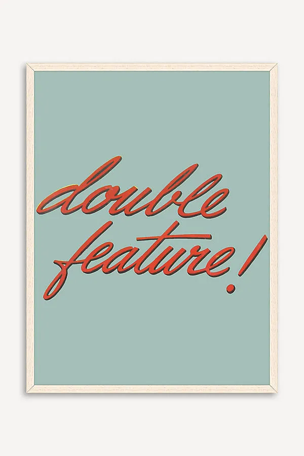 Double Feature by KsanaKalpa Wall Art - Blue, Acrylic product