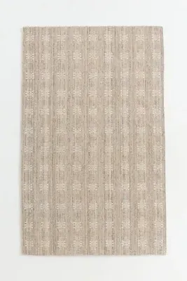 Drexton Geometric 2x3 Wool Rug - Beige, Cotton/Wool product