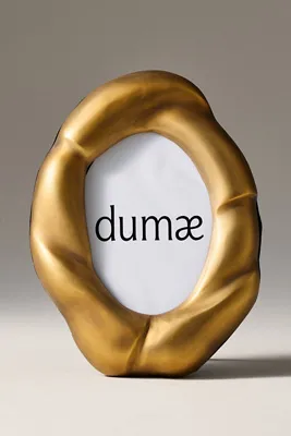 Dumae Julie Oval Tabletop Frame - Gold, Brass by Anthropologie, alternate view