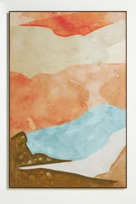 Earthen Layers Wall Art - Beige product