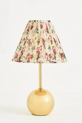 Edie Round Table Lamp Base - Antique Brass, Steel product