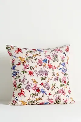 Elise Floral Printed Cushion - Cotton, Linen product