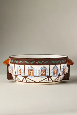 Elise Stoneware Mixing Bowl by Anthropologie, alternate view