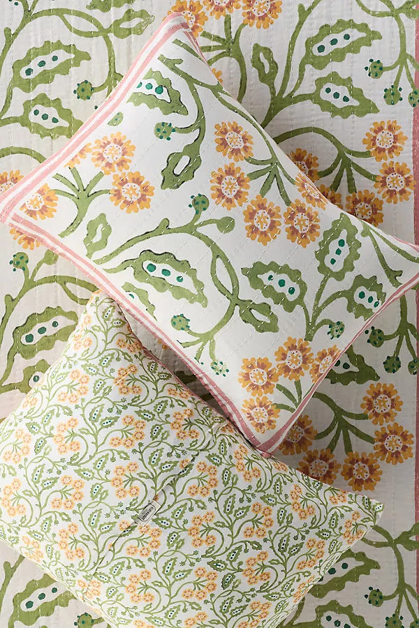 Ellen Merchant Floral Printed Pillowcases Set of 2 - Cotton product