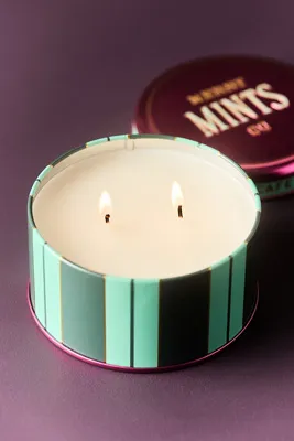 Eloise Gourmand Snowmint Tinned Candle - Blue by Anthropologie, image 2