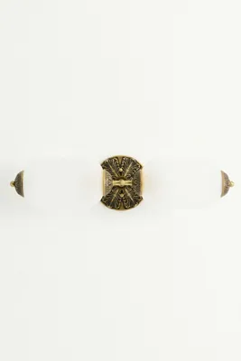 Eloise Scallop Ribbed Glass Vanity Sconce Wall Light - Gold product