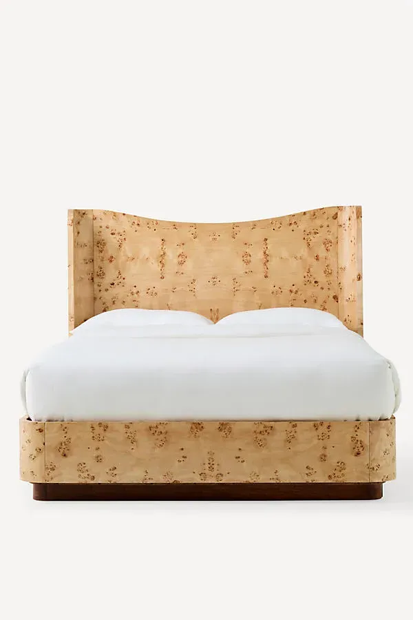 Elwood Burl EU King Size Bed - Burl product