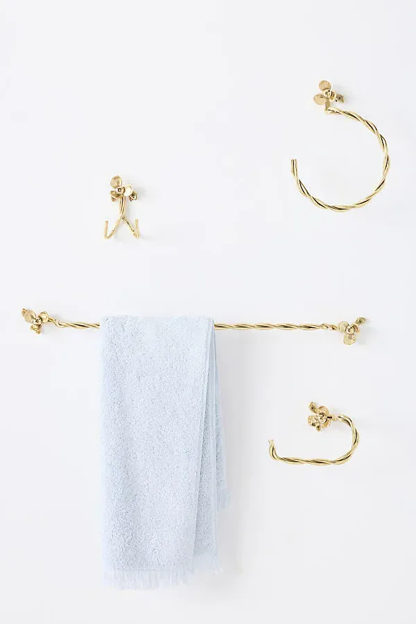 Elwood Floral Toilet Paper Holder - Mixed Metal product