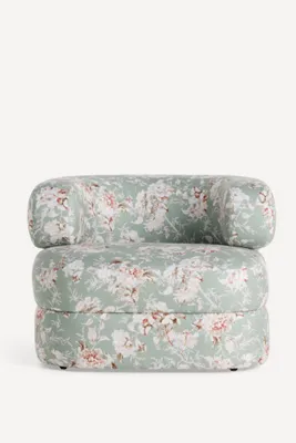 Emilia Frida Swivel Chair - Green, Polyester product