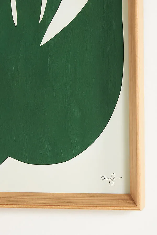 Emma Jones Flying 1 Wall Art - Green product