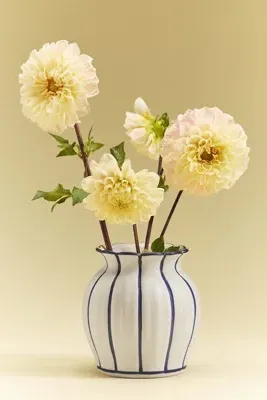Emma Small Clay Vase - Blue product