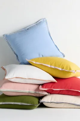 Emmett Cotton Cushion - Pink, Cotton product