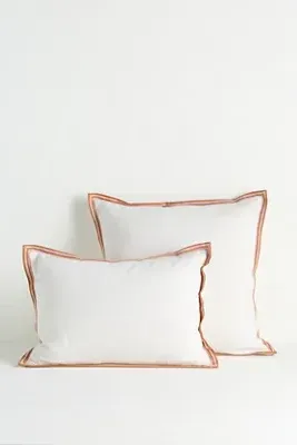 Emmett Cotton Pillow - White, Cotton product