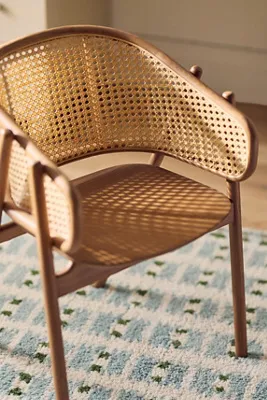Emmy Rattan Dining Chair - Brown product