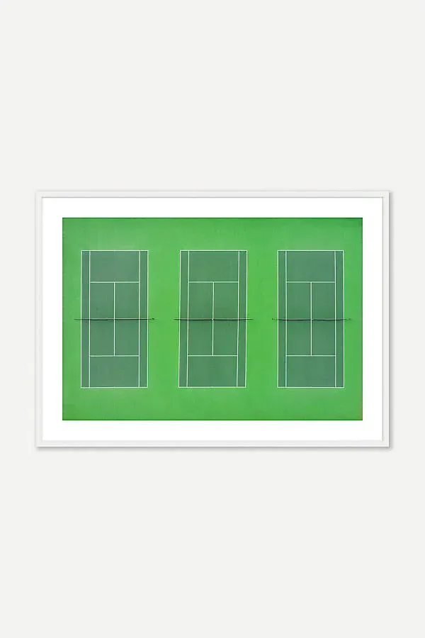 Empty Courts Wall Art - Green product