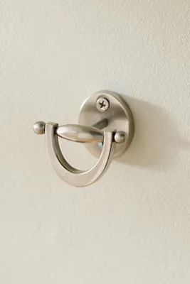 Equestrian Brass Hook - Silver, Brass by Anthropologie, image 2