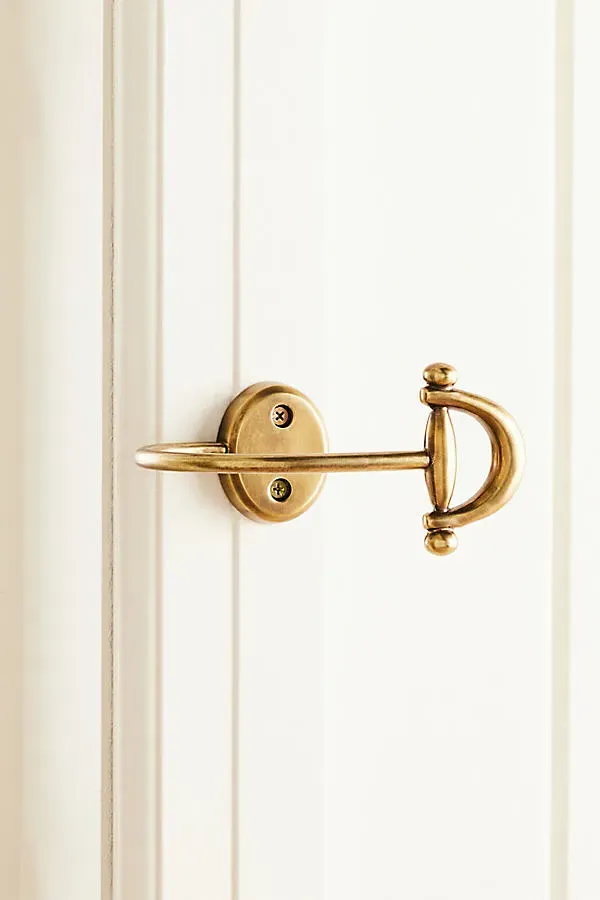 Equestrian Brass Tieback alternate view