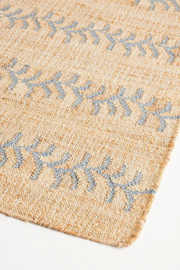 Erin Gates Vine Flatwoven Rug - Blue, Cotton/Wool product