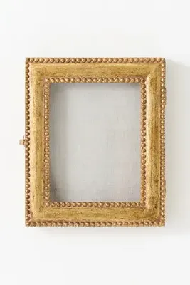 Estelle Shadow Box - Gold, Linen product