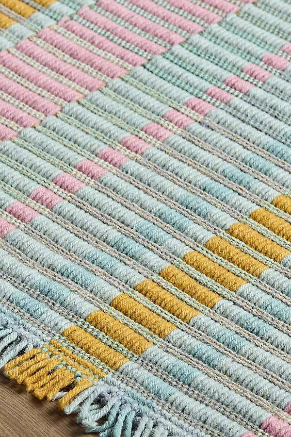 Ethos Flatwoven Geometric Rug - Wool-Blend by Anthropologie, image 2
