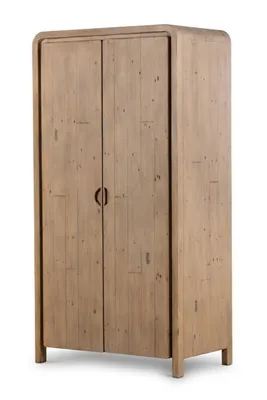 Everson Wood Armoire - Beige product